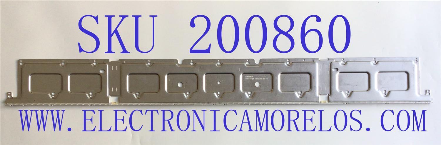 LED PARA TV SAMSUNG (1 PIEZA) / NUMERO DE PARTE BN96-45952A / LM41-00797A / BN61-15484A / L1_RU7K_E0_CDM / S19(2)_R1.0_T4O_100 / S19(2)_R1.0_T40_100 / MODELOS UE50N / UE50R / UN50N / UN50R / UA50N / MAS MODELOS EN DESCRIPCIÓN / ((MEDIDAS 1.10M X 12CM))